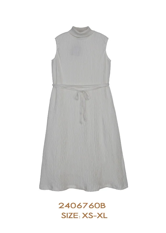 6760B-JUMPER-White Polka Dot Checkered Tartan
