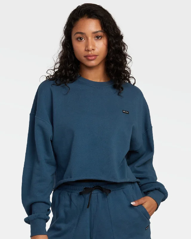 Sunday Pullover - Duck Blue Turtleneck Warm Pullover