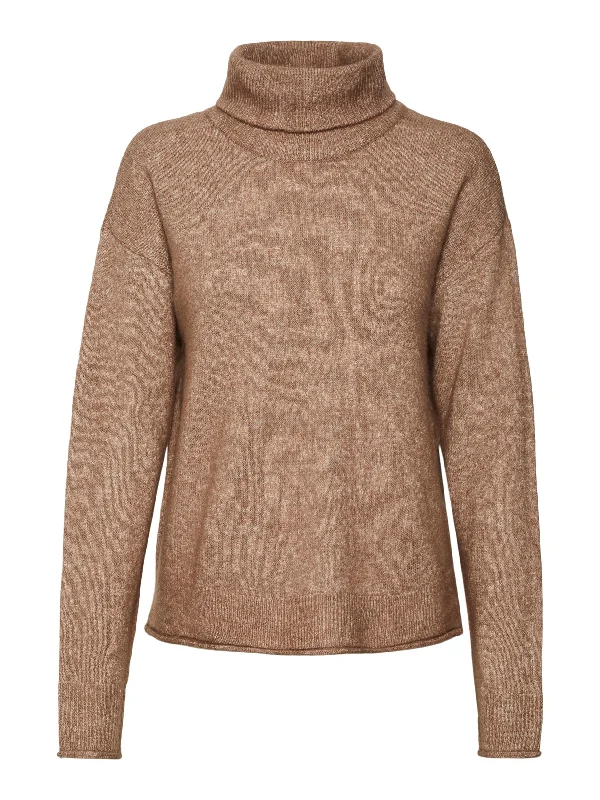 VMKADEN LS ROLLNECK PULLOVER GA BF Puff Sleeve Stylish