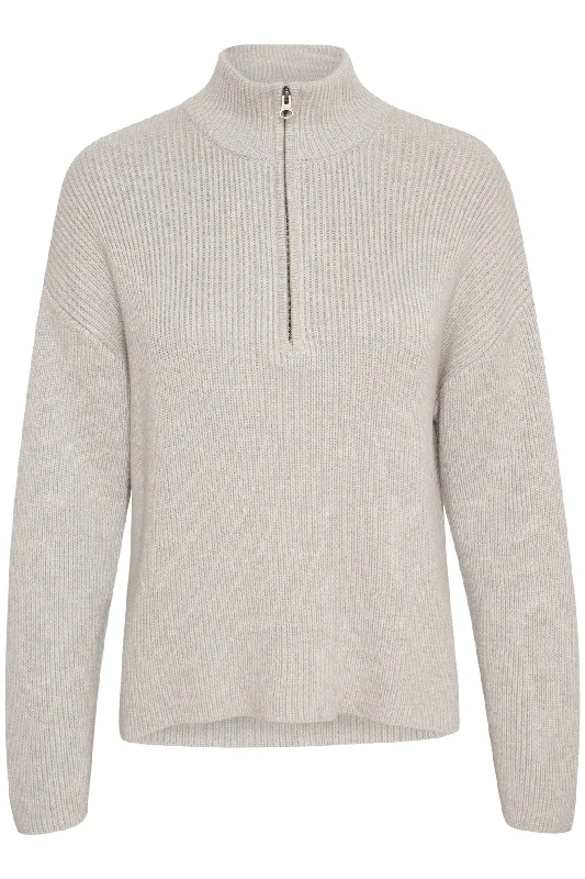 My Essential Wardrobe Ally - Strikket pullover Boat Neck Sweater