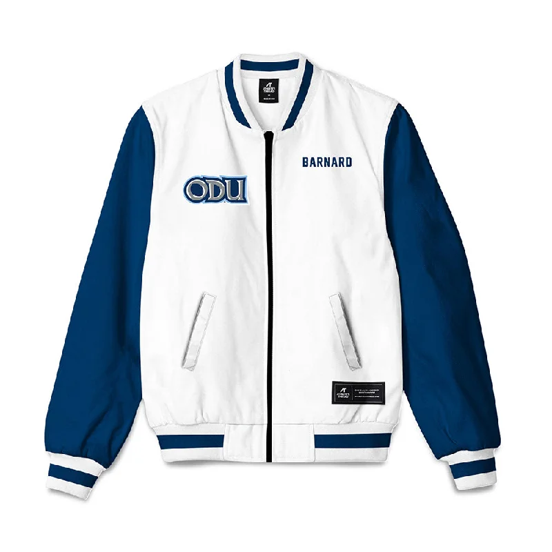 Old Dominion - NCAA Women's Rowing : Gabriella Barnard - Bomber Jacket Fleece Jacket Down Jacket Parka Old Dominion - NCAA Women's Rowing : Gabriella Barnard - Bomber Jacket Fleece Jacket Down Jacket Parka