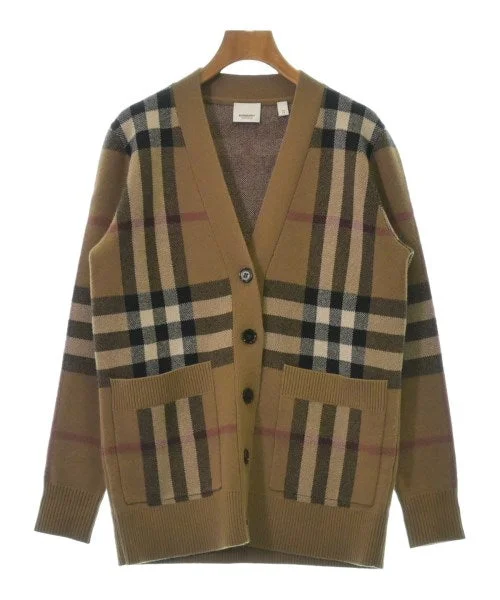 BURBERRY Cardigans Mesh Cardigan Canvas Denim