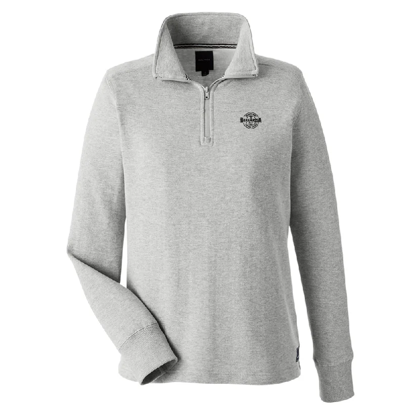 Authentic Blues Nautica Anchor 1/4 Zip Pullover (Women) Thin Wool Pullover
