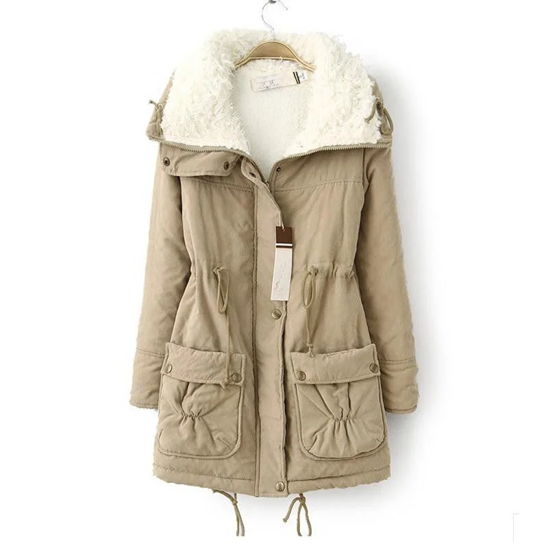 Autumn Winter Jacket Coat Women Parka Woman Clothes Solid Long Jacket Slim Plus Size Women's Winter Jackets And Coats Insulated Jacket Fitted Jacket Loose Jacket Autumn Winter Jacket Coat Women Parka Woman Clothes Solid Long Jacket Slim Plus Size Women's Winter Jackets And Coats Insulated Jacket Fitted Jacket Loose Jacket