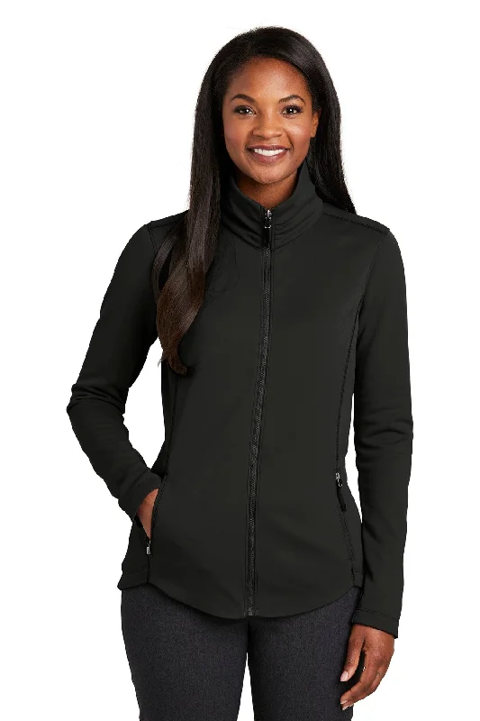 Custom Embroidered Port Authority ® Ladies Collective Smooth Fleece Jacket. L904 A-Line Jacket Boat Neck Shawl Collar Custom Embroidered Port Authority ® Ladies Collective Smooth Fleece Jacket. L904 A-Line Jacket Boat Neck Shawl Collar