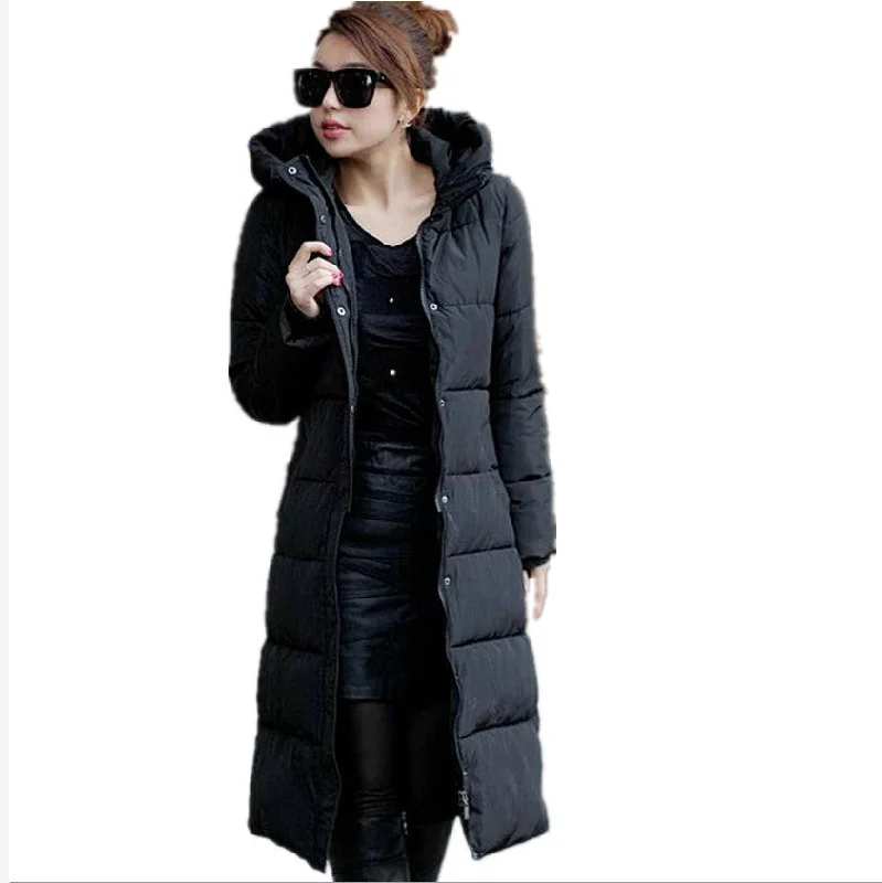 Winter Women's Cotton Slim Long Coat Hooded Parka Jackets Coats White Overcoat Plus Size Down Parkas Tailored Jacket Straight Jacket A-Line Jacket Winter Women's Cotton Slim Long Coat Hooded Parka Jackets Coats White Overcoat Plus Size Down Parkas Tailored Jacket Straight Jacket A-Line Jacket