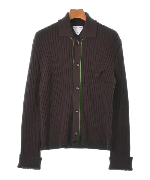 BOTTEGA VENETA Cardigans Mesh Blend Leather Blend Suede Blend