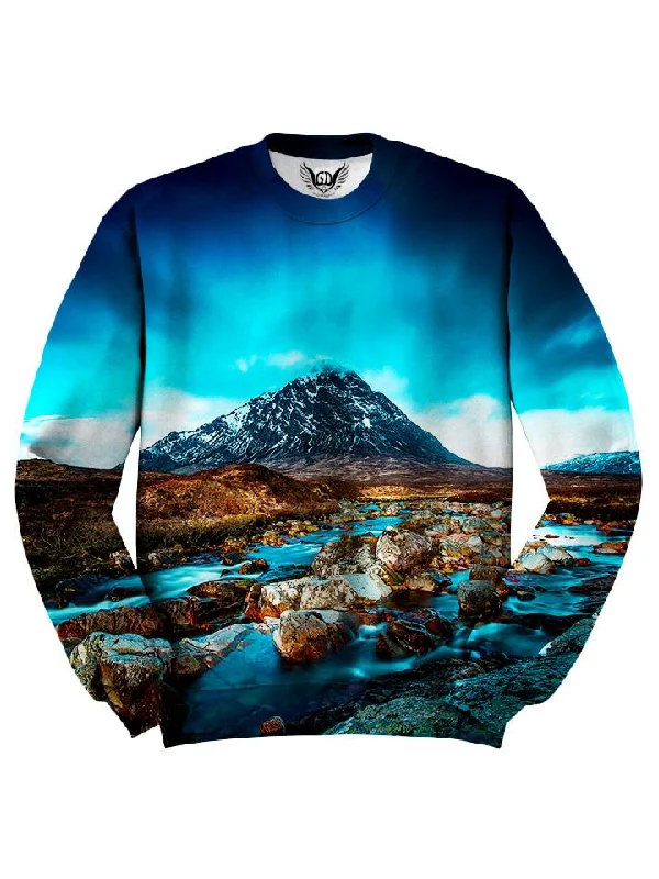 Escape Mountain River Nature Sweater Polka Dot Checkered Tartan