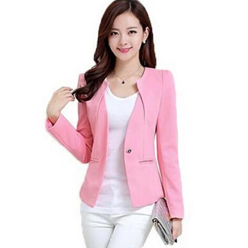 Spring Women Slim Blazer Coat Fashion Casual Jacket Long Sleeve One Button Suit Ladies Blazers Work Wear BN1005BN Toggled Jacket Drawstring Jacket Belted Jacket Spring Women Slim Blazer Coat Fashion Casual Jacket Long Sleeve One Button Suit Ladies Blazers Work Wear BN1005BN Toggled Jacket Drawstring Jacket Belted Jacket