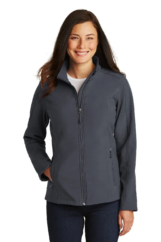 Custom Embroidered Port Authority® Ladies Core Soft Shell Jacket. L317 Belted Jacket Elasticated Jacket Padded Jacket Custom Embroidered Port Authority® Ladies Core Soft Shell Jacket. L317 Belted Jacket Elasticated Jacket Padded Jacket