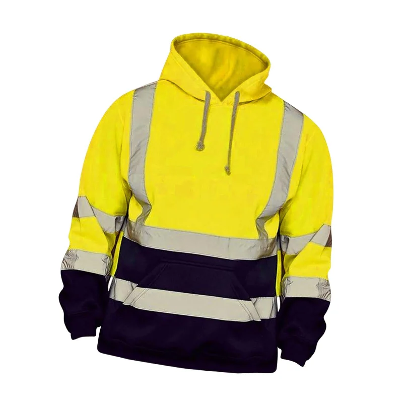 Maxbell High Visibility Reflective Jackets with Pocket Drawstring Tops for Sports 3 XL Welt Pockets Slit Pockets Flap Pockets Maxbell High Visibility Reflective Jackets with Pocket Drawstring Tops for Sports 3 XL Welt Pockets Slit Pockets Flap Pockets