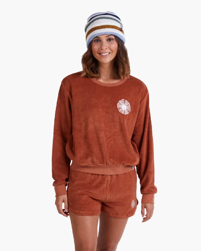 Sea Bound Pullover - Sierra Asymmetrical Neck Pullover
