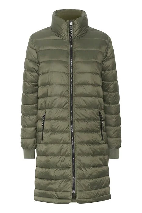Kaffe Lira Long Jacket Herringbone Jacket Checkered Jacket Solid Jacket