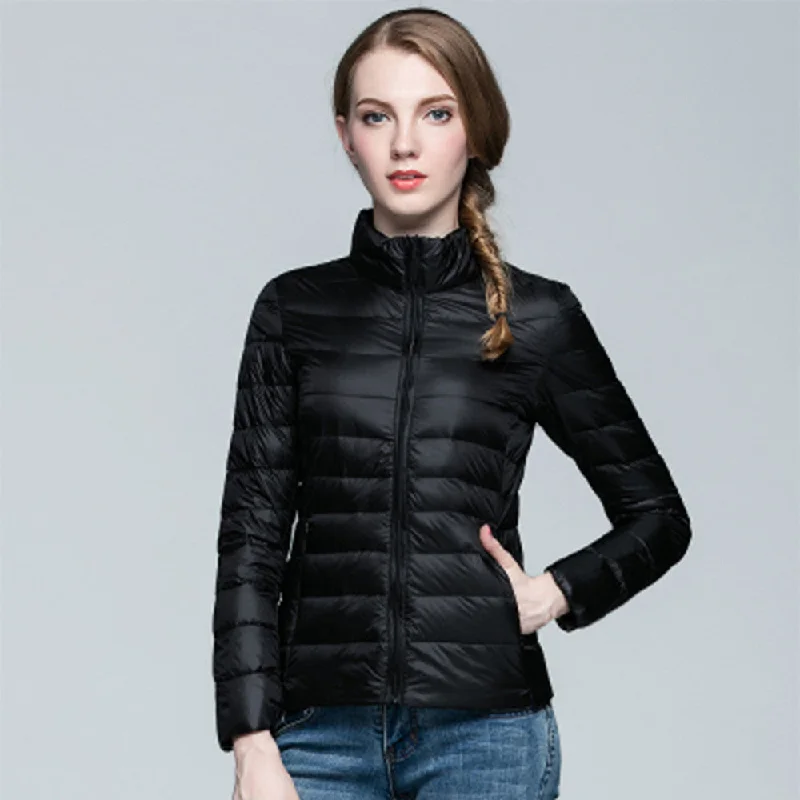 Women Ultra Light Down Jacket Winter Duck Down Jackets Women Slim Long Sleeve Parka Zipper Coats Pockets Solid Trench Coat Raincoat Waterproof Jacket Women Ultra Light Down Jacket Winter Duck Down Jackets Women Slim Long Sleeve Parka Zipper Coats Pockets Solid Trench Coat Raincoat Waterproof Jacket