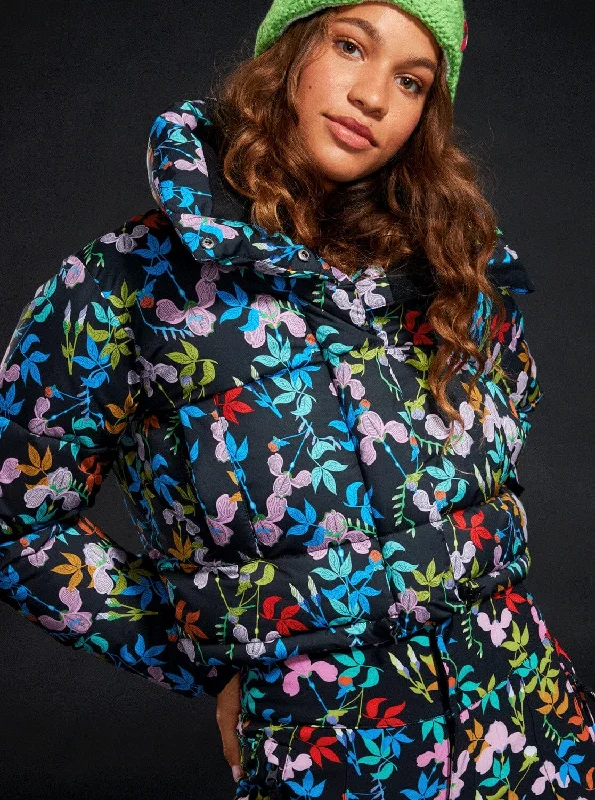 Roxy x Rowley Short Puffer Jacket Fleece Jacket Down Jacket Parka