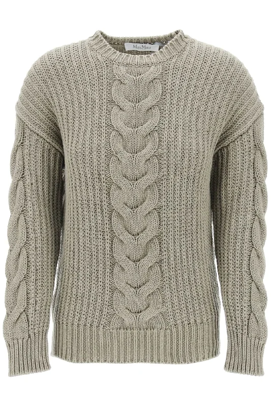 Cotton And Steel Pullover  - Green Gathered Sleeve Pullover