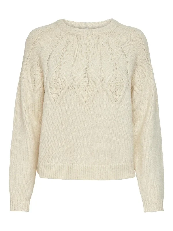 Only Olla - Pullover strik Blouson Sleeve Pullover