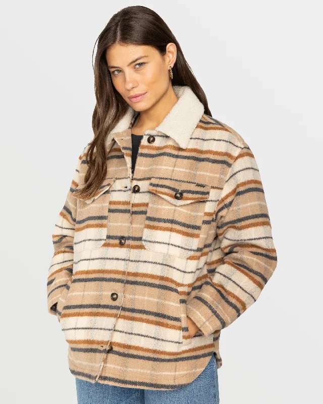 Lucky Day Trucker Jacket - Multi Mesh Jacket Canvas Jacket Denim Jacket