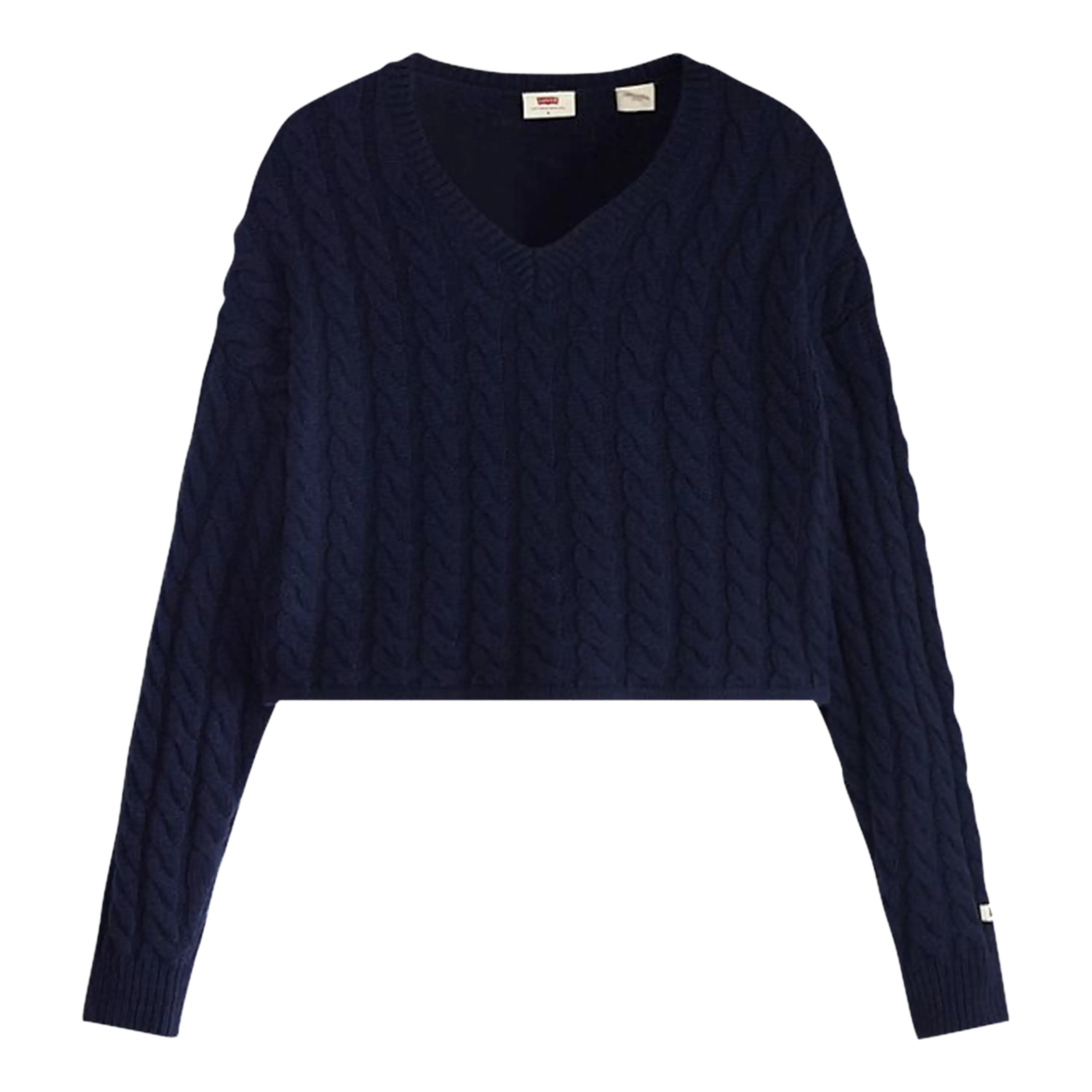 Levi's Rae Cropped Jumper Iron Safe Non-Iron Wrinkle Free