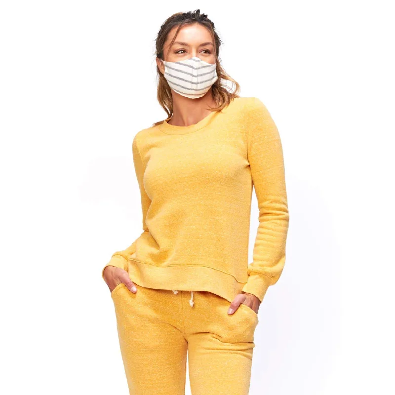 Joslyn Triblend Pullover Bateau Neck Pullover