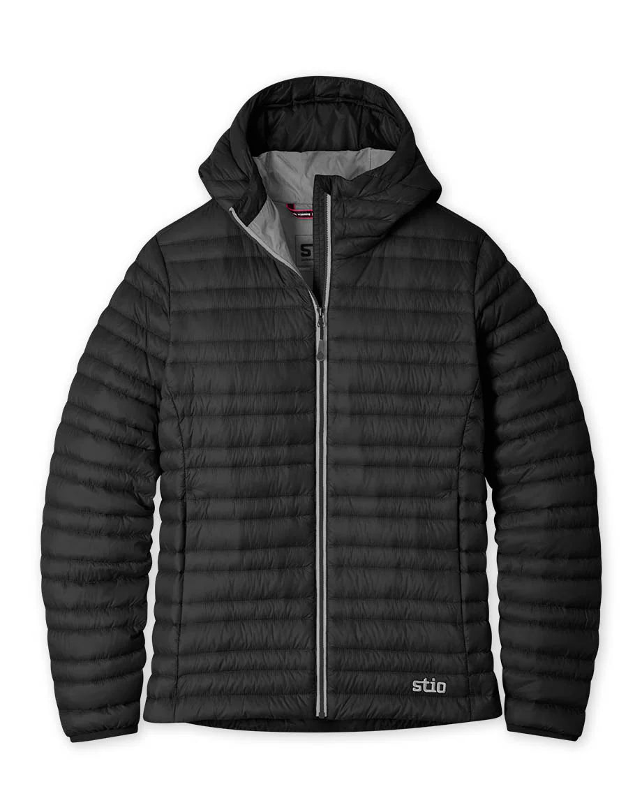 Stio Women's Pinion Hooded Jacket Cotton Fabric Linen Fabric Terry Fabric