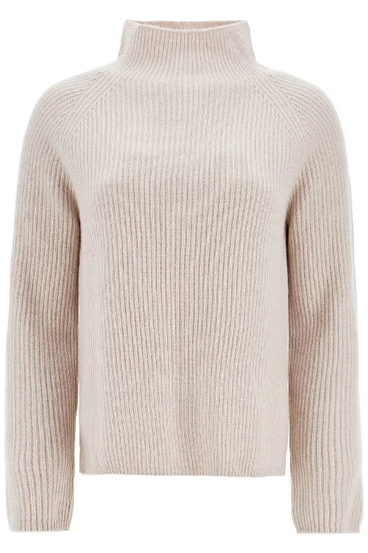 'english Rib Pullover With '  - Neutro Keyhole Neck Pullover