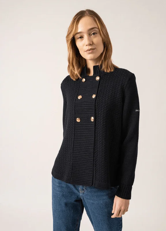 Meribel | Gebreide Wollen Jacket Mesh Jacket Canvas Jacket Denim Jacket