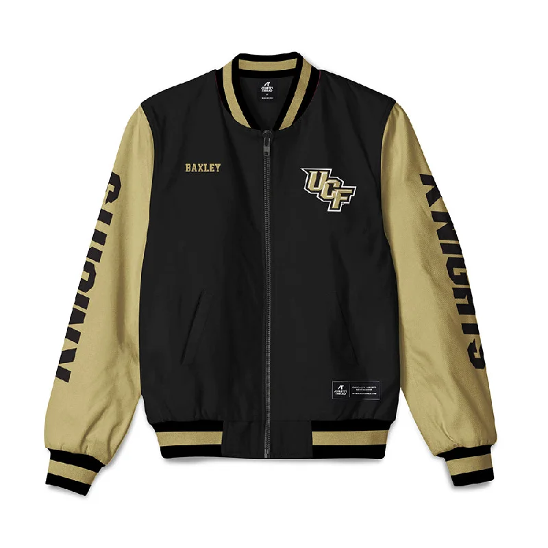 Central Florida - NCAA Women's Rowing : Makayla Baxley - Bomber Jacket Jersey Jacket Tulle Jacket Batik Jacket Central Florida - NCAA Women's Rowing : Makayla Baxley - Bomber Jacket Jersey Jacket Tulle Jacket Batik Jacket