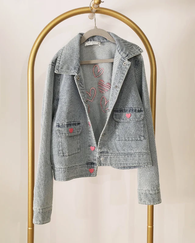 Sweet Like Me Denim Jacket - Stonewash Plaid Jacket Tartan Jacket Houndstooth Jacket Sweet Like Me Denim Jacket - Stonewash Plaid Jacket Tartan Jacket Houndstooth Jacket