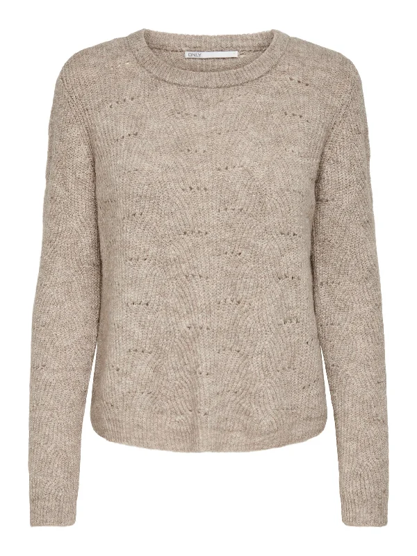 Only Lolli - Pullover strik Elbow Length Sleeve