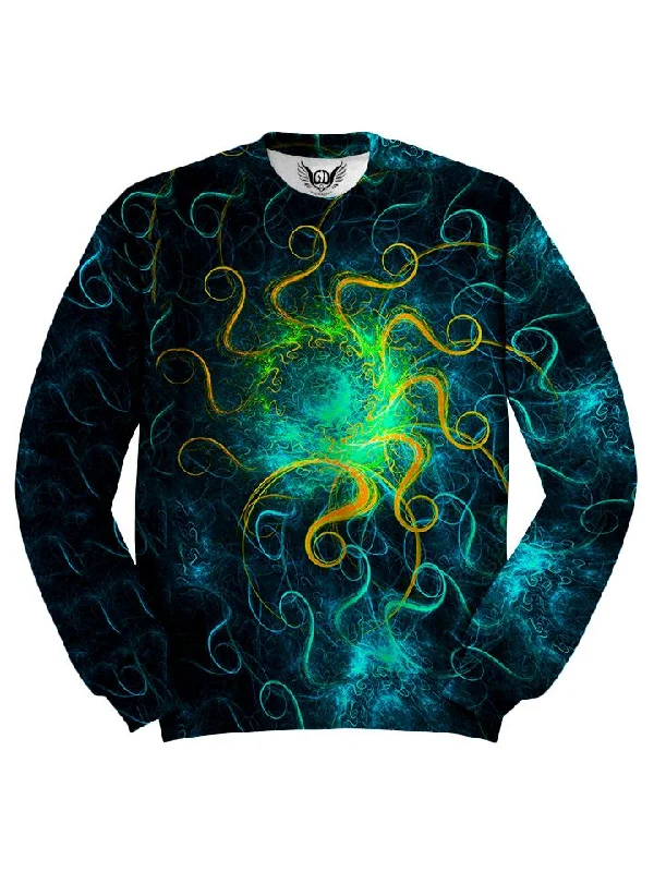 Euphoric Space Psychedelic Mandala Sweater Cotton Fabric Linen Fabric Terry Fabric