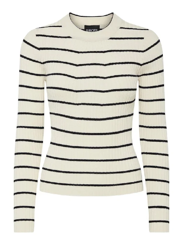 Pieces Crista - Pullover strik V-Neck Stylish Pullover
