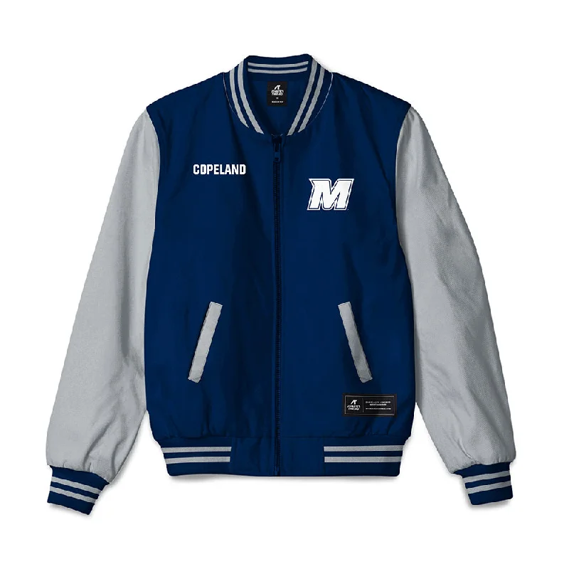 Monmouth - NCAA Women's Rowing : Audrey Copeland - Bomber Jacket Toggled Jacket Drawstring Jacket Belted Jacket Monmouth - NCAA Women's Rowing : Audrey Copeland - Bomber Jacket Toggled Jacket Drawstring Jacket Belted Jacket
