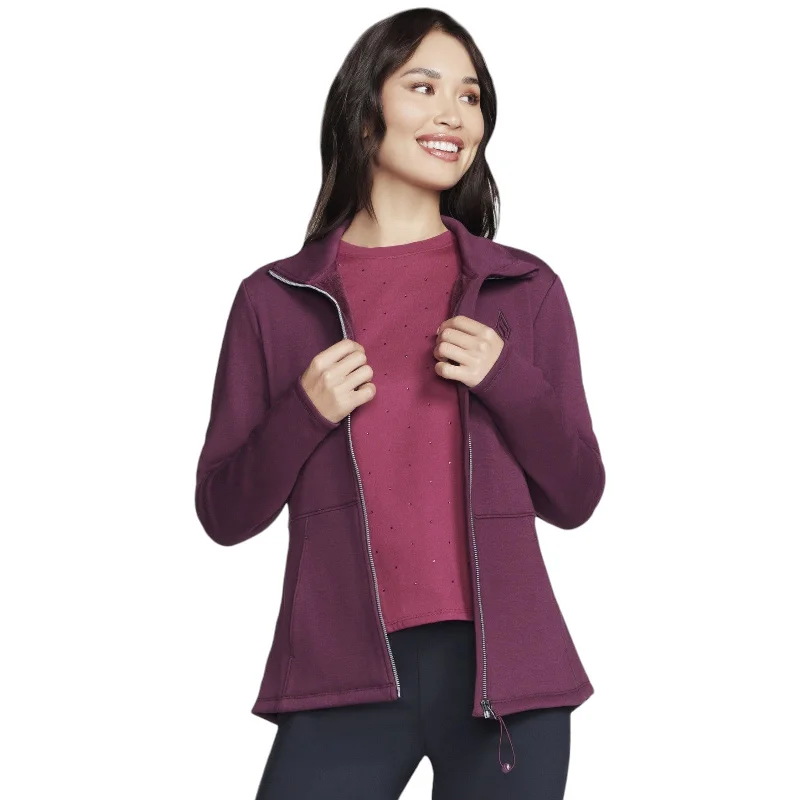 Skechers Go Snuggle Womens Jacket Fleece Jacket Down Jacket Parka
