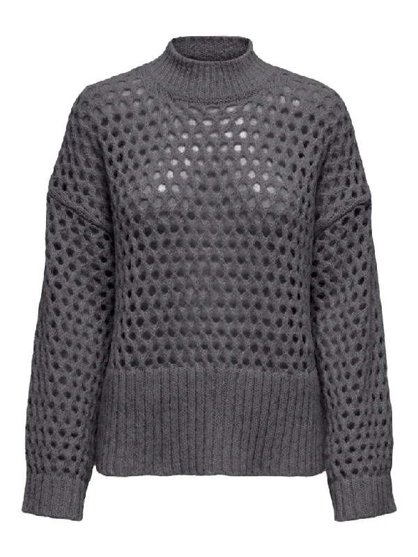 Only Billie Life - Strikket pullover High Neck Pullover
