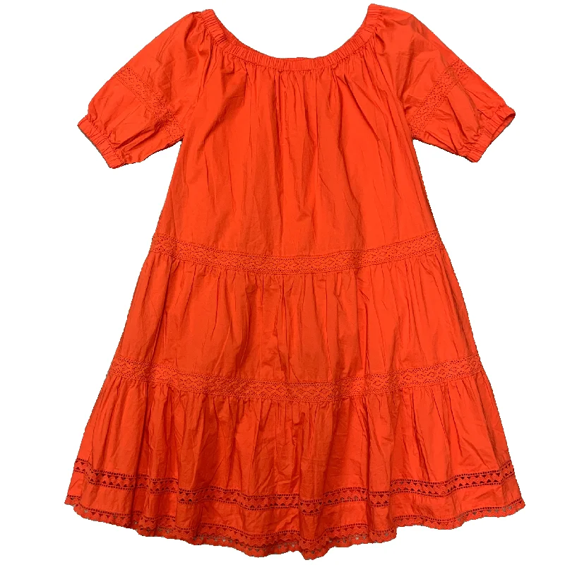 Dress Designer By Kate Spade In Orange, Size: L