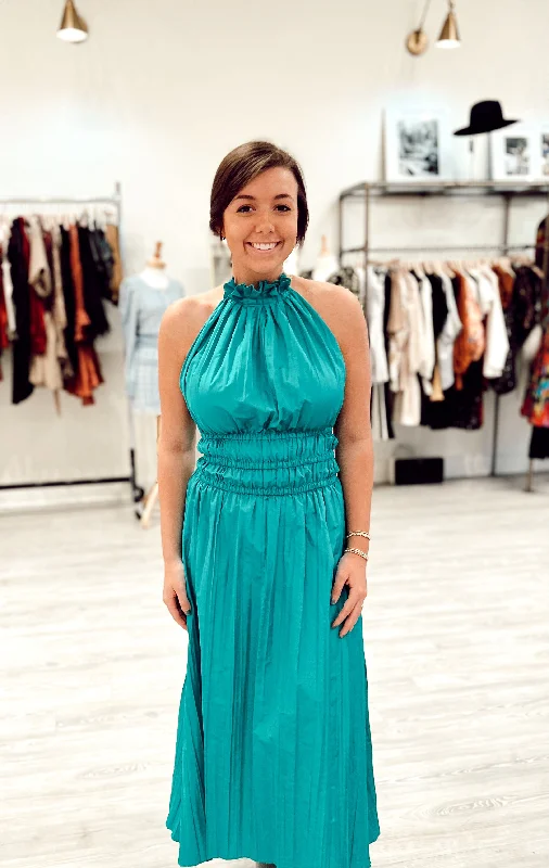Ramy Brook DELANEY HALTER MAXI DRESS
