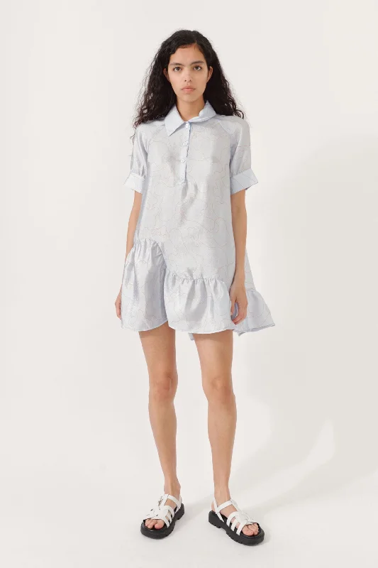 Baum Und Pferdgartem Alana Dress - Grey Alto Vase