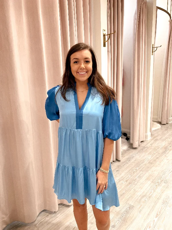 FRANKIE DRESS - ULTRAMARINE