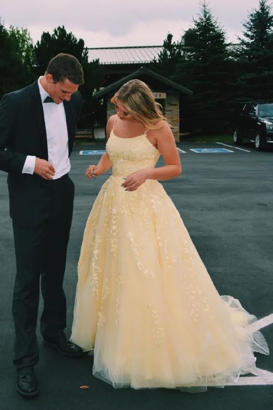 yellow Prom Dresses long Evening Dresses   cg16591