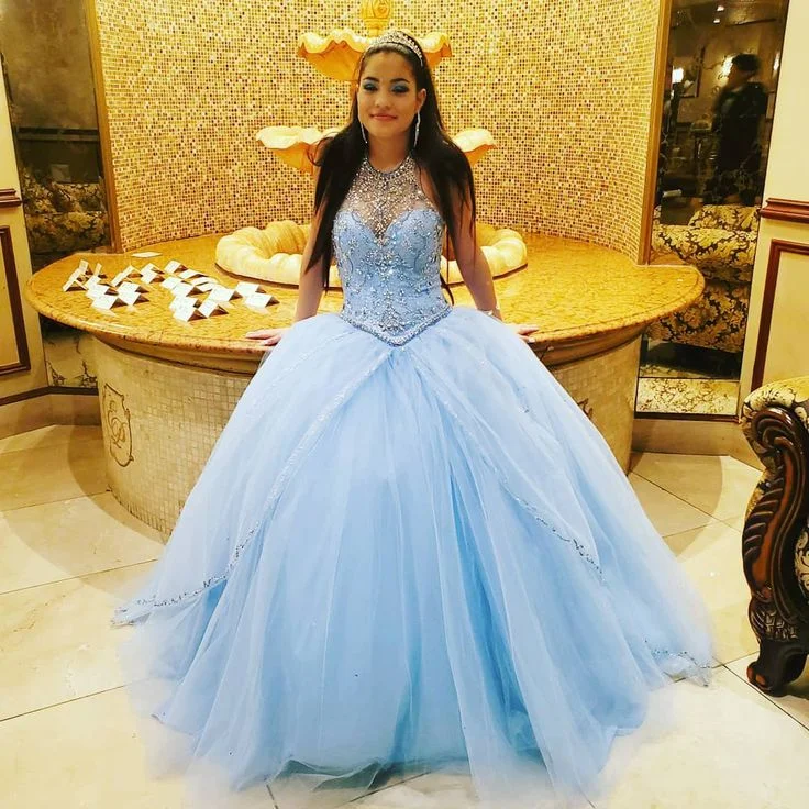 Blue Ball Gown Quinceanera Dresses Princess Sweet 16 Dress Prom dresses cheap cg16545 Blue Ball Gown Quinceanera Dresses Princess Sweet 16 Dress Prom dresses cheap cg16545