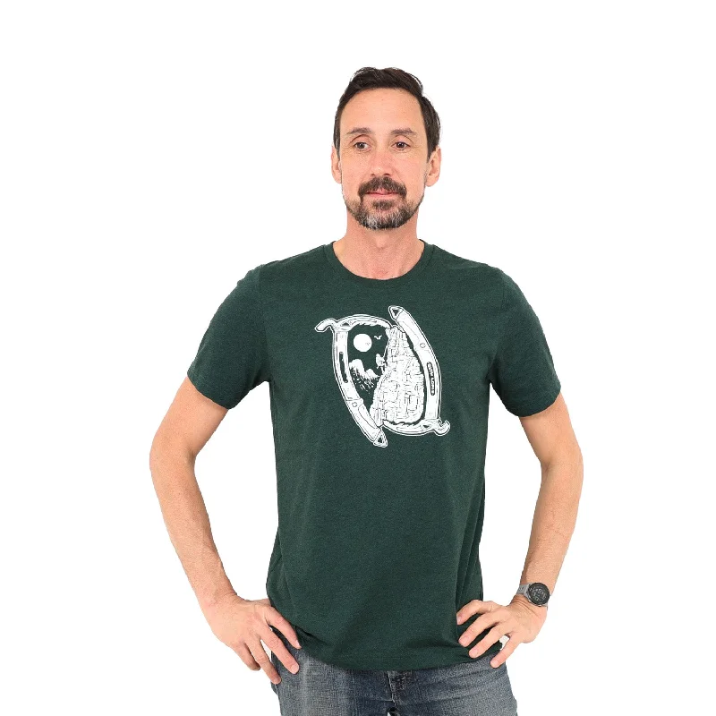 Ice Axe T Shirt Chenille Blend Fleece Blend Nylon Blend